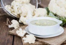 cauliflower nerve nutrient soup