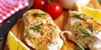 garlic rosemary slow cooked chicken